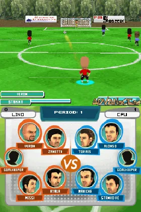 Fab 5 Soccer (USA) (Rev 1) screen shot game playing